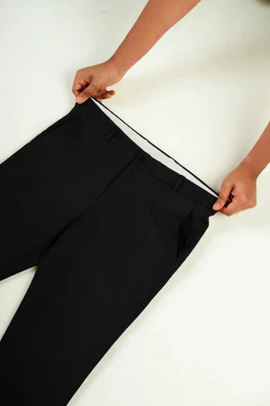 4 way black ultra stretch and comfort pant