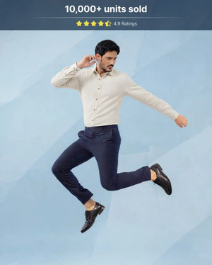 navy blue 4 way pant ultra stretch