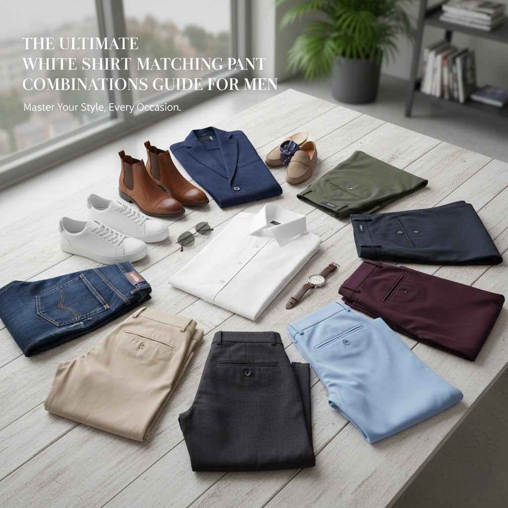 White Shirt Matching Pant Guide
