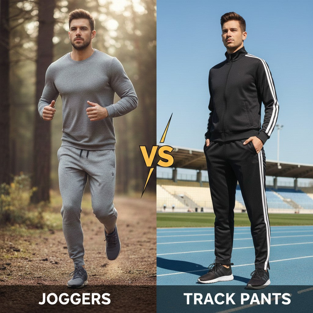 Joggers vs Track Pants: What’s the Difference & Which One to Choose?