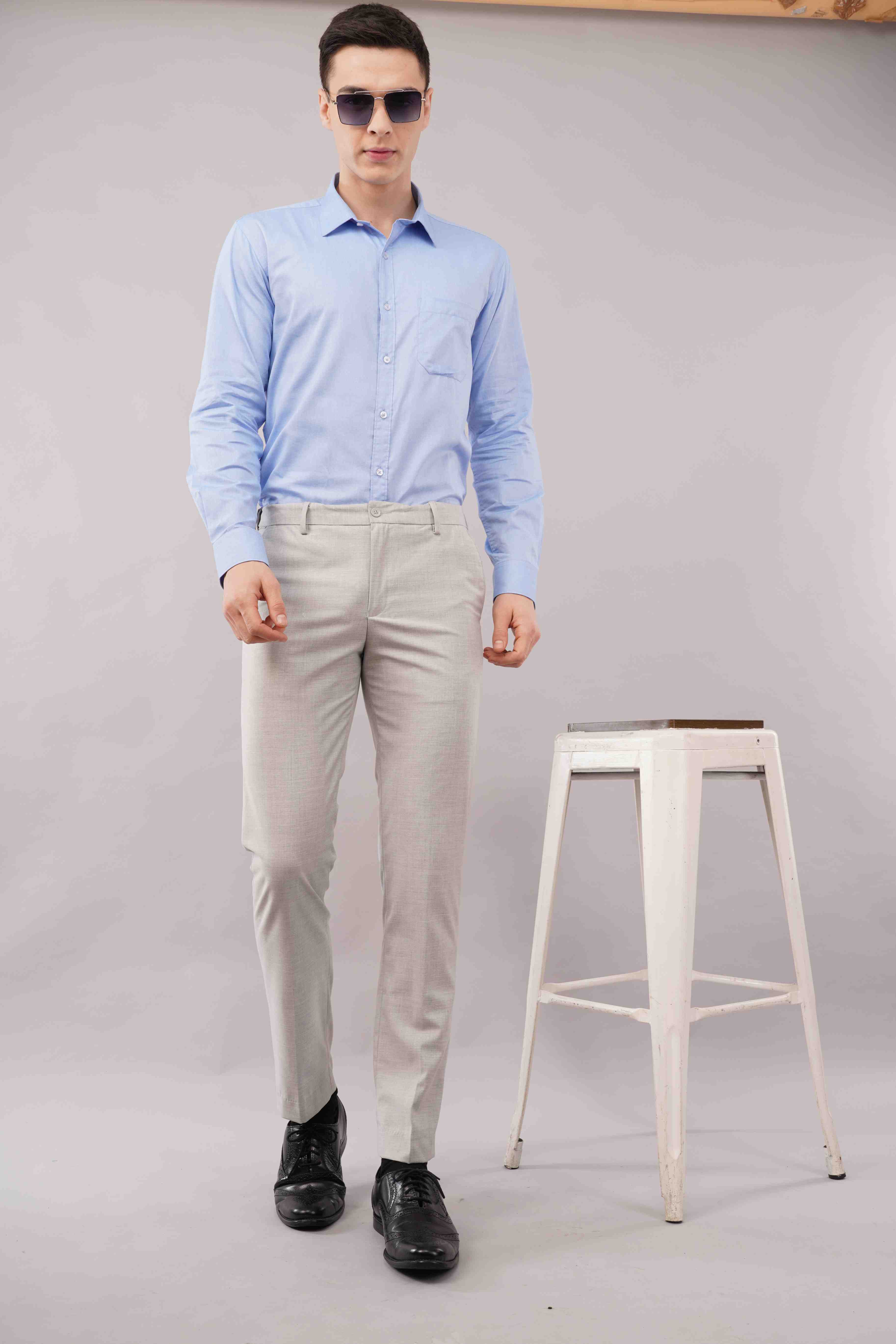 Flexi Stretch Pro Tailor Grey Trousers