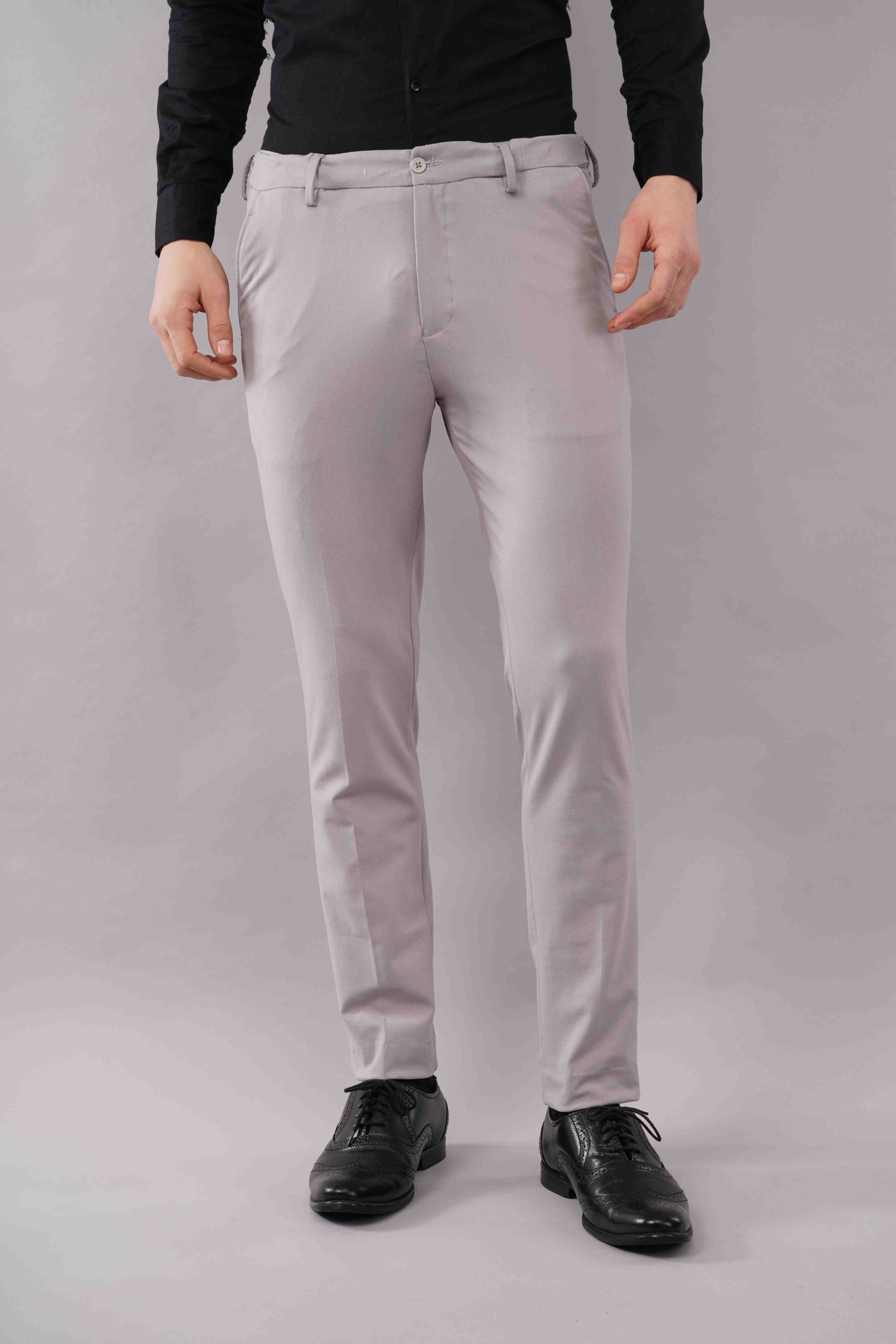 Ultra Stretch Power Move Grey Trousers