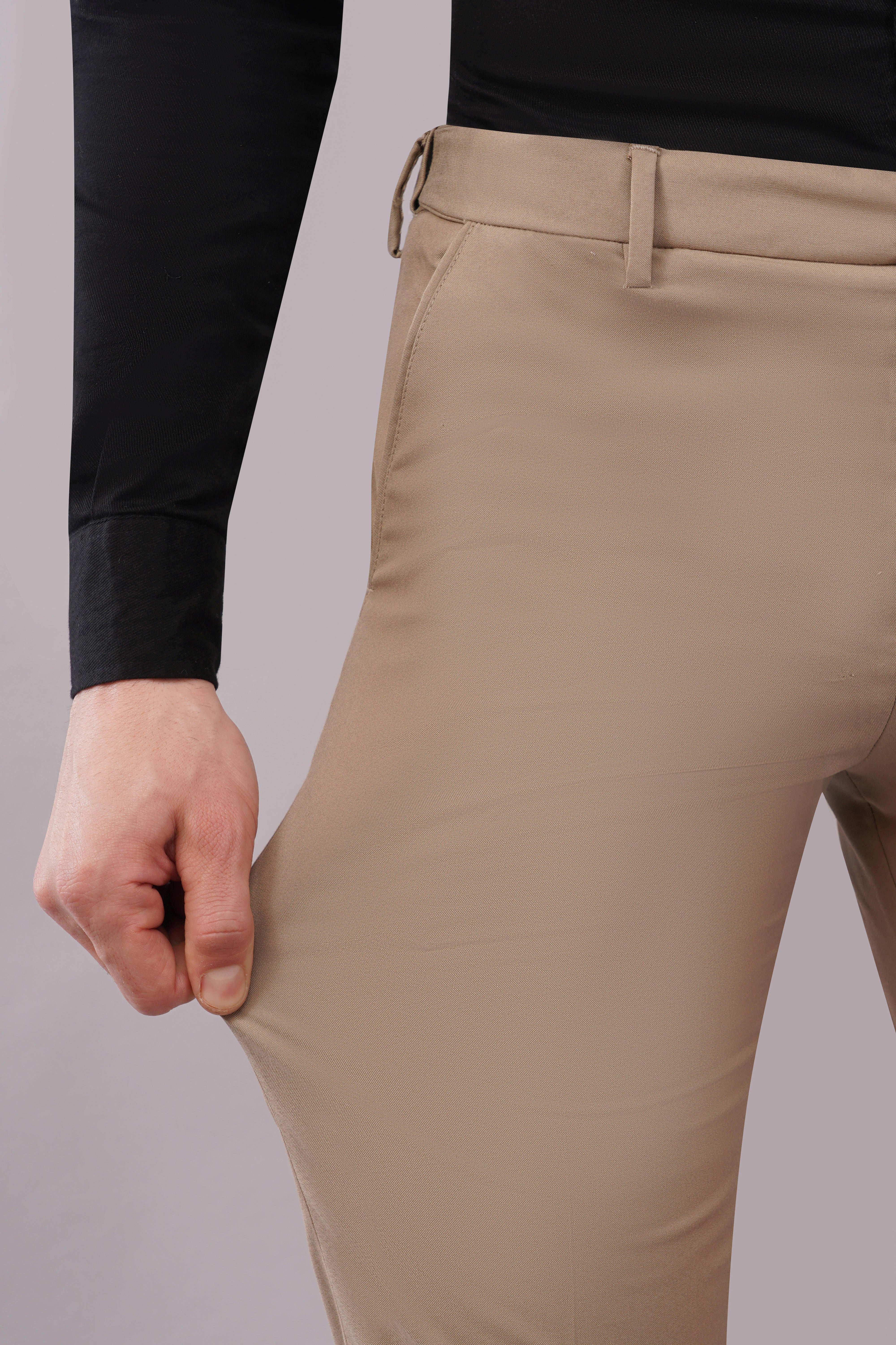 4 way ultra stretch khaki pant for men 