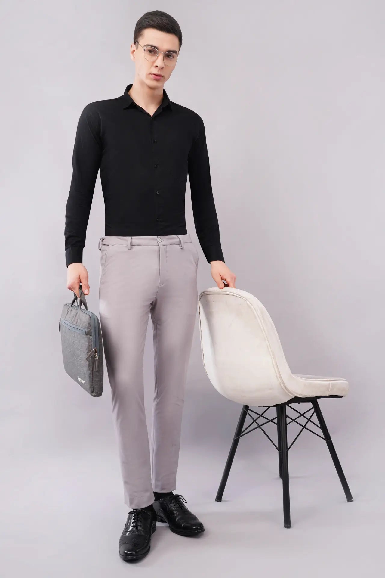 4 way grey pant