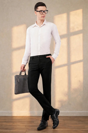 4 way black ultra stretch and comfort pant